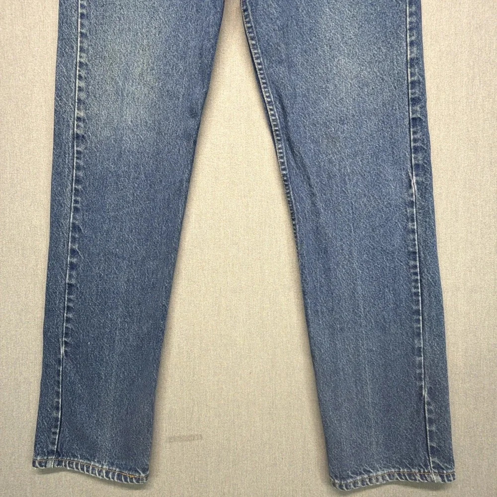 VTG Levi's 505 Orange Tab Straight Jeans Mens 36x34 (Fits 34x33) Made in USA